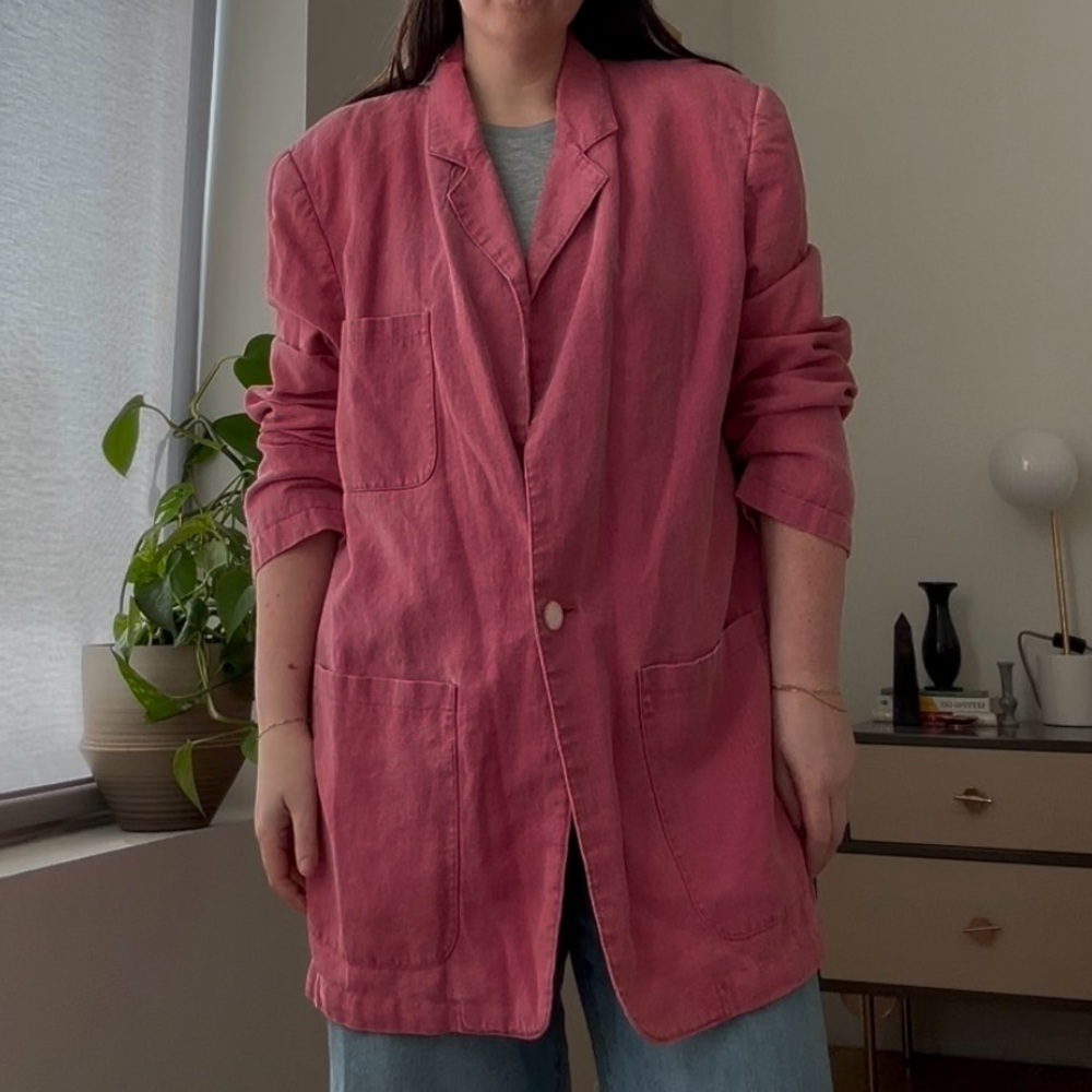 Vintage Eddie Bauer Linen Jacket